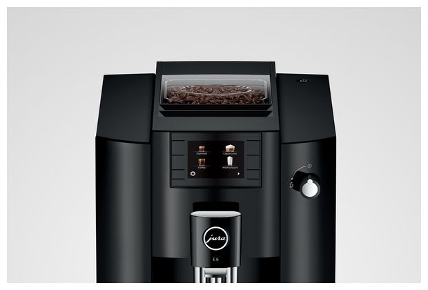 JURA E6 - Piano Black (EC) - volautomatische espressomachine